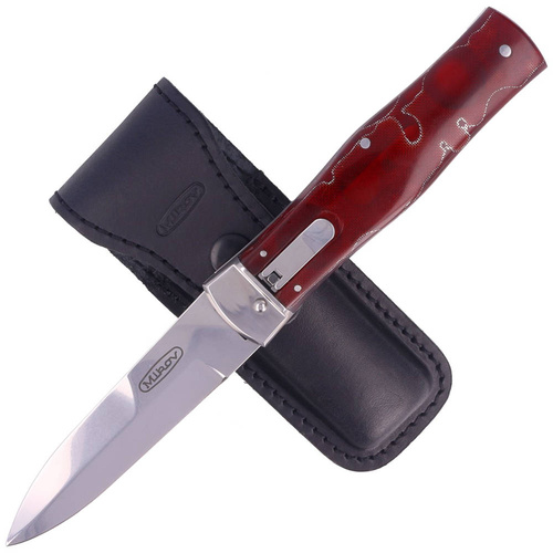 Mikov - Switchblade Predator - Raffir - Pákový zámek - N690 - Červený - 241-BRa-1/KP Red