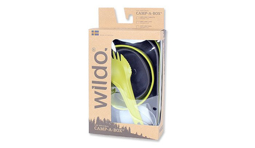 Wildo - Kompletní kempingová sada Camp-A-Box - limetka - W10267
