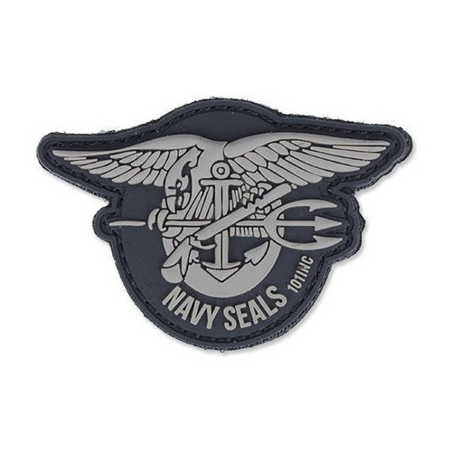 101 Inc. - 3D nášivka - Navy Seals - šedá