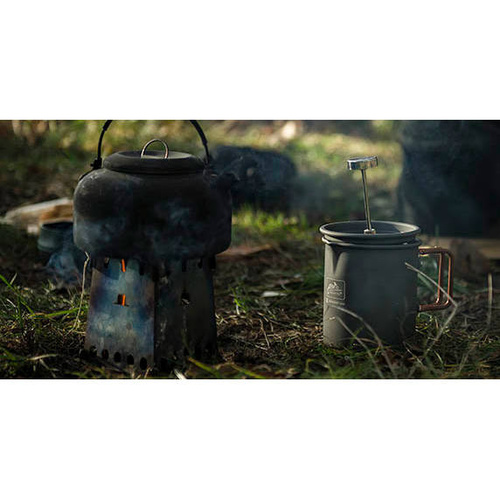 Helikon - CAMP French Press turistický hrnek na kávu - 600 ml - TK-FPC-AL
