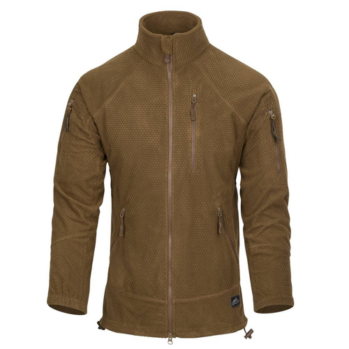 Helikon - Bunda Alpha Tactical Grid Fleece - olivově zelená - BL-ALT-FG-02