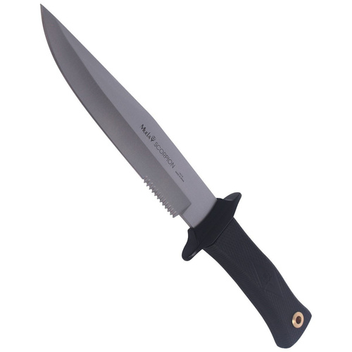 Muela - Taktický nůž s gumovou rukojetí 180 mm - SCORPION-18W