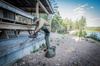 Helikon - Kalhoty Pilgrim® - Coyote / Taiga Green - SP-PGM-DC-1109A