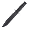 Ka-Bar 1271 - Vojenský nůž Fighter - Combo - černý.