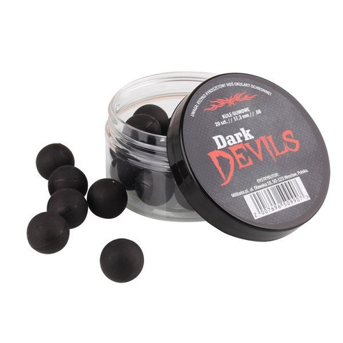 Gumové kuličky Dark Devils RAM HDS .68 - 20 ks