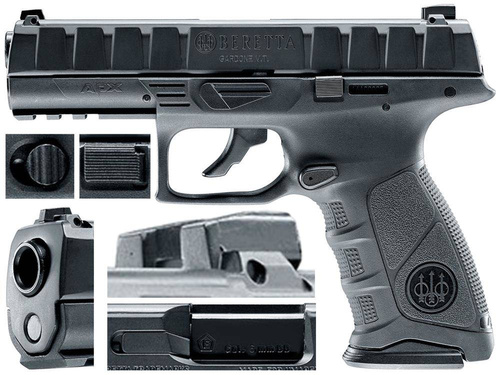 Umarex - Replika pistole Beretta APX - 6 mm - černá - 2.6302