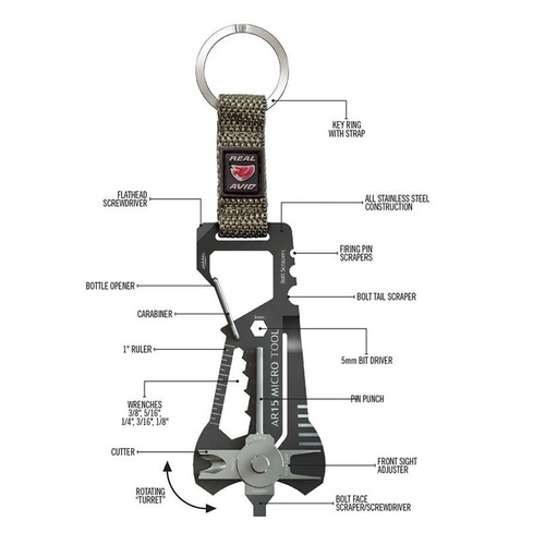Real Avid - Micro Tool - AR-15 - AVMICROAR15