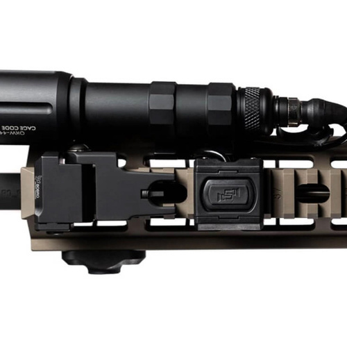 Unity Tactical - Kabelový gelový spínač ModButton Lite - jeřábový laser - 4,5" - Černá - MBL-BLK-CL-4,5