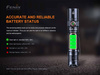 Fenix - taktická LED svítilna dobíjecí - 1700 lumenů - 2600 mAh - černá - PD35 V3.0 