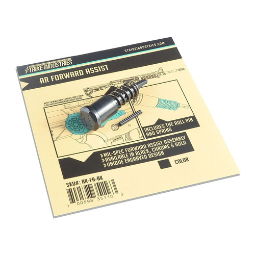 Strike Industries - AR Forward Assist - černý - AR-FA-BK