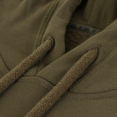M-Tac - Bavlněná taktická mikina s kapucí Raglan Hard - Dark Olive - 51388048
