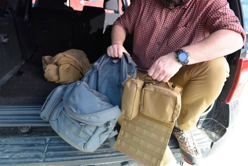 Helikon - Adaptér se suchým zipem Insert MOLLE Adapter 2 - Cordura - Coyote - IN-MA2-CD-11