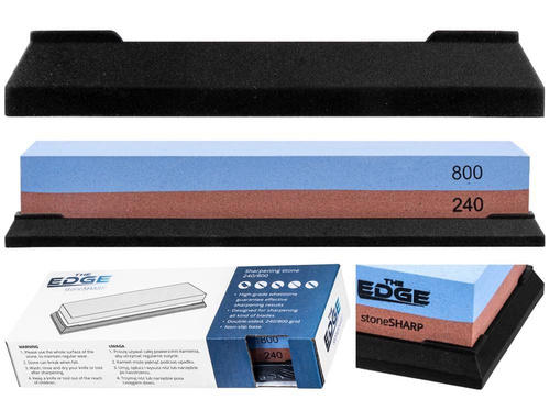 The Edge - StoneSHARP Brusný kámen - 240 / 800 zrnitost - 555-004