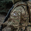 M-Tac - Kitty Patch - výšivka - žlutá a modrá mašle - MultiCam - 51387008