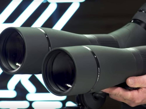 Vortex Optics - Viper HD 20-60x85 Spotting Scope - Oblique - Green / Black - V502