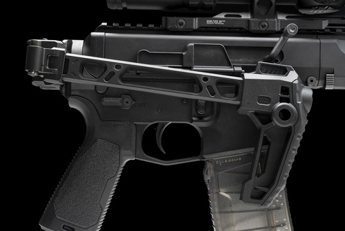 Strike Industries - pažba Strike FSA Dual Folder Stock - QD Sling - černá - SI-FSA-DUAL-STOCK