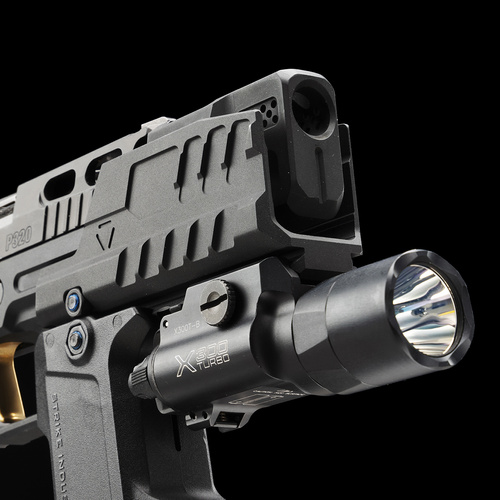Strike Industries - Štít proti výbuchu Hyper pro pistole SMC Alfa/Bravo - Černý - SI-SMC-BS-S