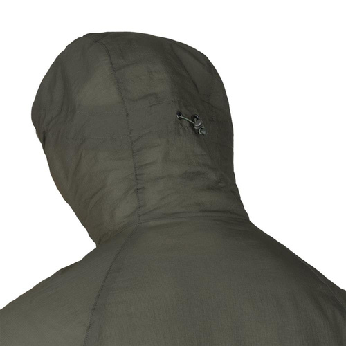 Helikon - Bunda Wolfhound Hoodie - Windpack Nylon - Alpha Green - KU-WLH-NL-36