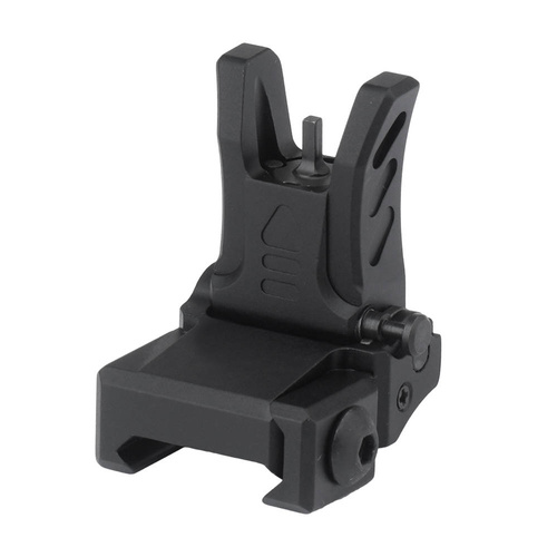 UTG - Přední hledí AR15 Super Slim Flip-Up - Picatinny - černé - MNT-755