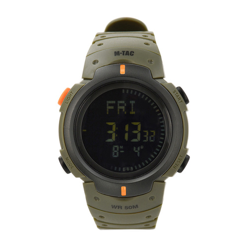M-Tac - Taktické hodinky s kompasem - olivové - 50003001