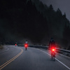Fenix - Dobíjecí svítilna na kolo LED USB-C - červená - 400 mAh - BC05R V2.0 