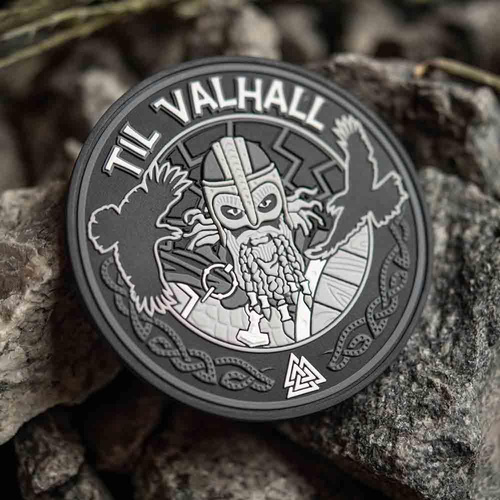 M-Tac - Náplast Til Valhall - PVC - šedá/černá - 51142112