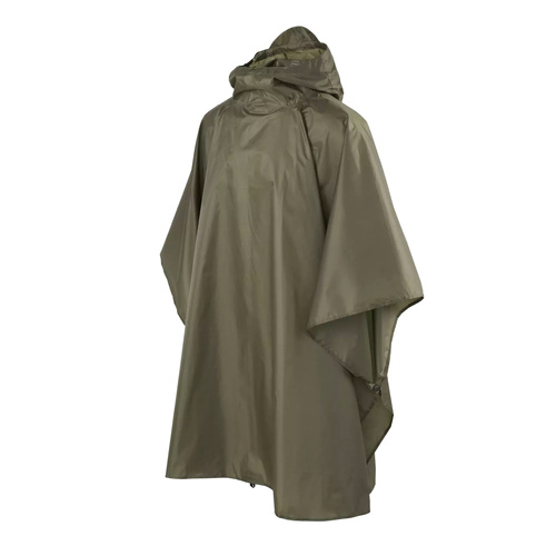 Helikon - Pončo Lightweight - Polyester Ripstop - Olive Green - PO-LHW-PO-02