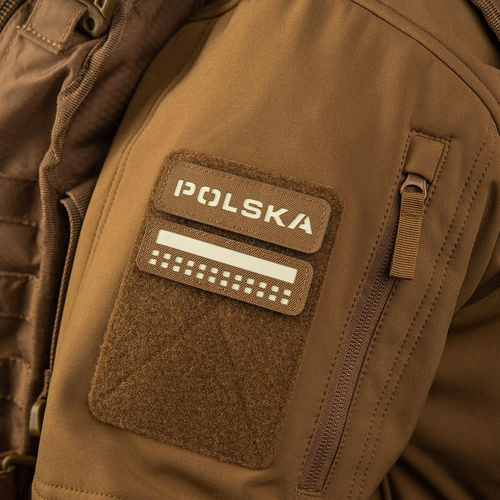 M-Tac - Polská vlajka - fluorescenční - pixely / obdélník - Kojot - 51005205
