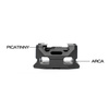 Strike Industries - Adaptér pro Picatinny Arca také 1/4" a 3/8" - QD závěs - SI-ARCA-TRI-PADA-BK