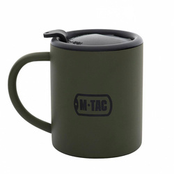 M-Tac - Termohrnek s víčkem - 280 ml - olivový - 60009001