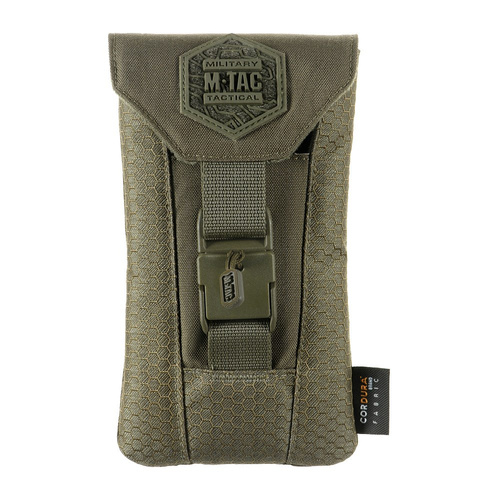 M-Tac - Pouzdro na telefon Elite Large Hex Full - Ranger Green - 10160823