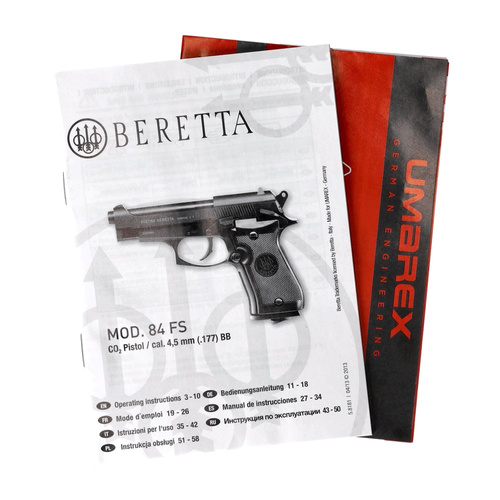 Umarex - Vzduchová pistole CO2 Beretta Px4 Storm - 4,5 mm - černá - 5.8078