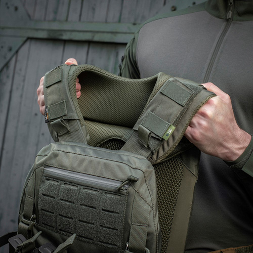 M-Tac - ramenní vycpávka pro vestu Cuirass QRS - Cordura - Ranger Green - 10179023