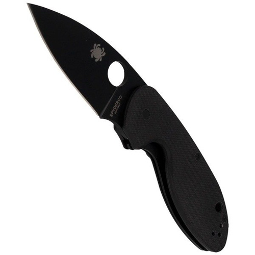 Spyderco - Nůž Efficient™ G-10 Black / Black Blade PlainEdge™ - C216GPBBK