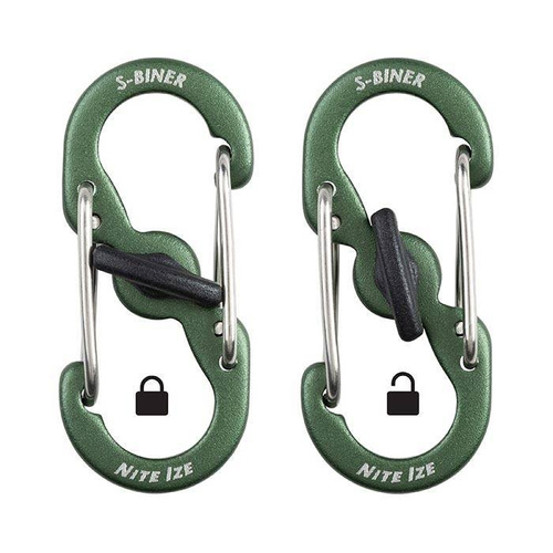 Nite Ize - S-Biner MicroLock Aluminum - 5 balení - různé barvy - LSBMA-A2-5R7