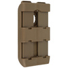 ESP - Dvojitý držák 360° na MOLLE - Khaki - UBC-04-2 KH