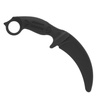 K25 - Tréninkový nůž Karambit - černý - 32336