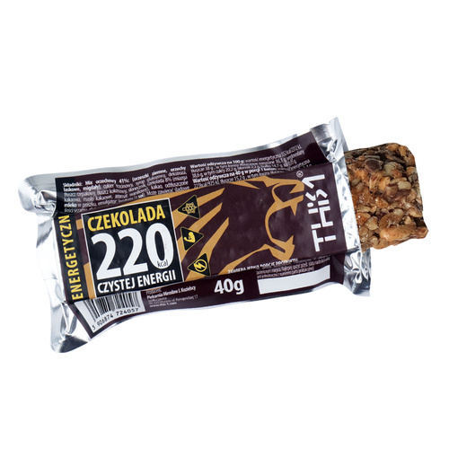 This-1 - Energetická tyčinka Ořechy-čokoláda - 221 kcal - 40 g - TH1ENECZ