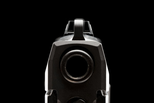 Strike Industries - Mířidla Strike Iron Sights - Sig Sauer P320 - výška s tlumičem - SI-P320-SIGHTS-SH