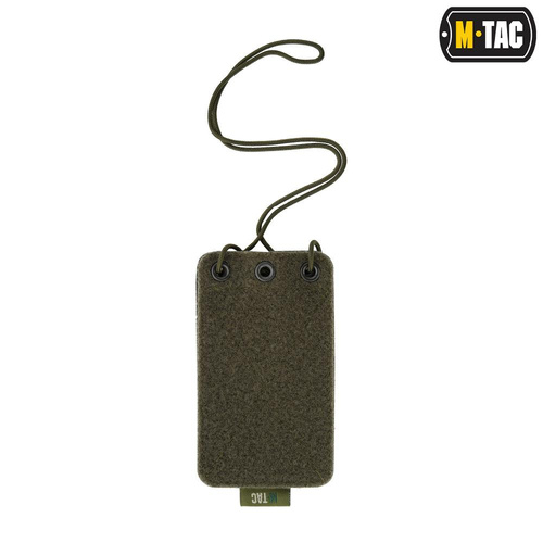 M-Tac - Držák na odznaky s průhledným panelem - zelený Ranger - 10131023