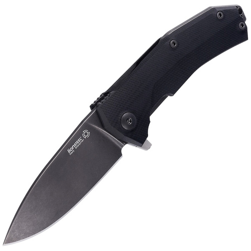 LionSteel - Taktický nůž KUR - Sleipner - černý - KUR BBK