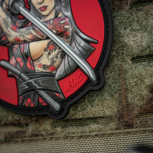 M-Tac - Tactical Girl #3 Yakuza Patch - PVC - Černé tetování - Full Color - 51116404