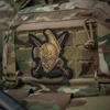 M-Tac - Nášivka na přilbu Gladiátor - výšivka - 500D Cordura - zlatá - 51374002