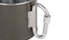 Mil-Tec - Hrnek z nerezové oceli s karabinou - 500 ml - OD Green - 14608202