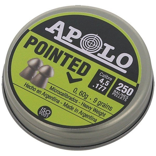 Apolo - Špičkové broky pro vzduchovky Premium - .177 / 4,52 mm - 250 ks - E19102-2.G2