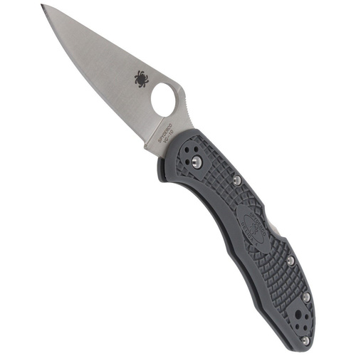 Spyderco - Nůž Delica® 4 FRN Flat Ground Gray - C11FPGY