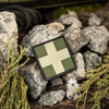 M-Tac - Medic Cross Square 3D PVC nášivka - olivová - 51124001