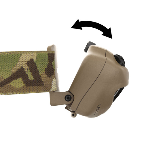 Princeton Tec - Svítilna Vizz Head - 550 lumenů - Tan / MultiCam - VIZZ22-MC
