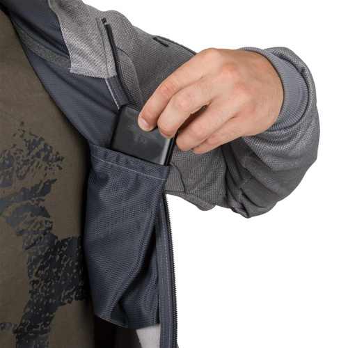 Helikon - Městská taktická mikina s kapucí - polyester - černá - BL-UHF-PO-01