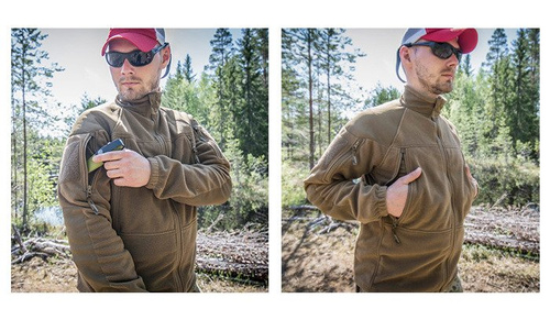 Helikon - Bunda Stratus® Heavy Fleece Jacket - černá - BL-STC-HF-01